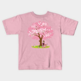 Sakura Serenity Kids T-Shirt